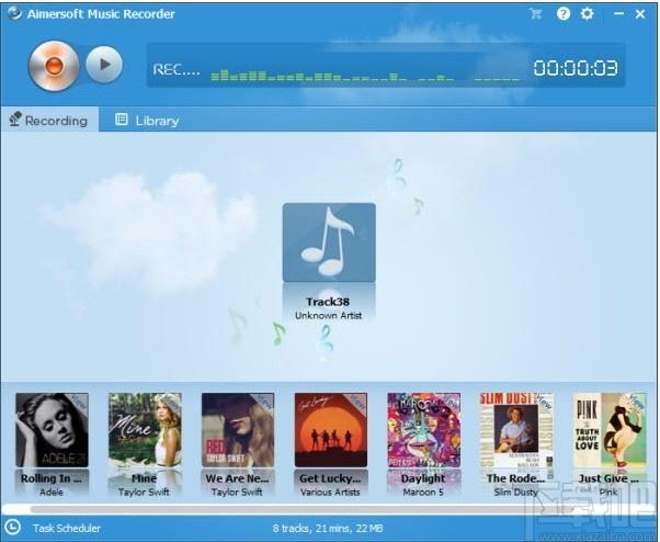 Aimersoft Music Recorder下载,音乐录制软件,音乐录制