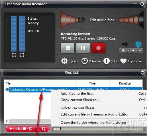 Freemore Audio Recorder下载,Freemore录音机,录音软件,录音