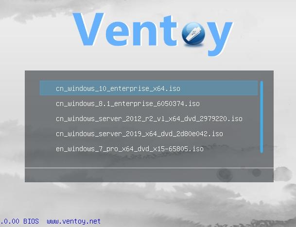 Ventoy2disk,启动盘.