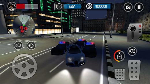 警车逃脱3d手机版下载,警车逃脱3d,赛车游戏,竞速游戏