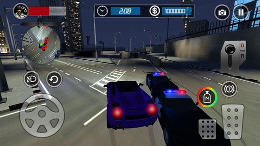 警车逃脱3d手机版下载,警车逃脱3d,赛车游戏,竞速游戏