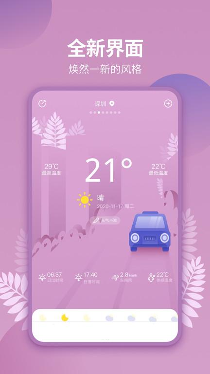 天气吧官方版下载,天气吧,天气预报app